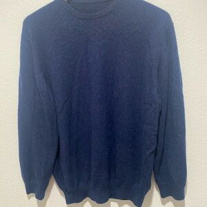 Men's Navy Crewneck Sweater